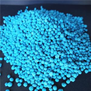 OEM蓝色粉末水溶性氮磷钾肥料202020 Te